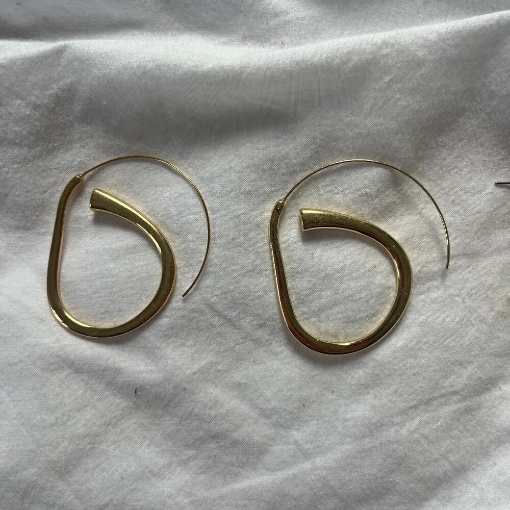 Eyes On You Earrings free people gold hoops